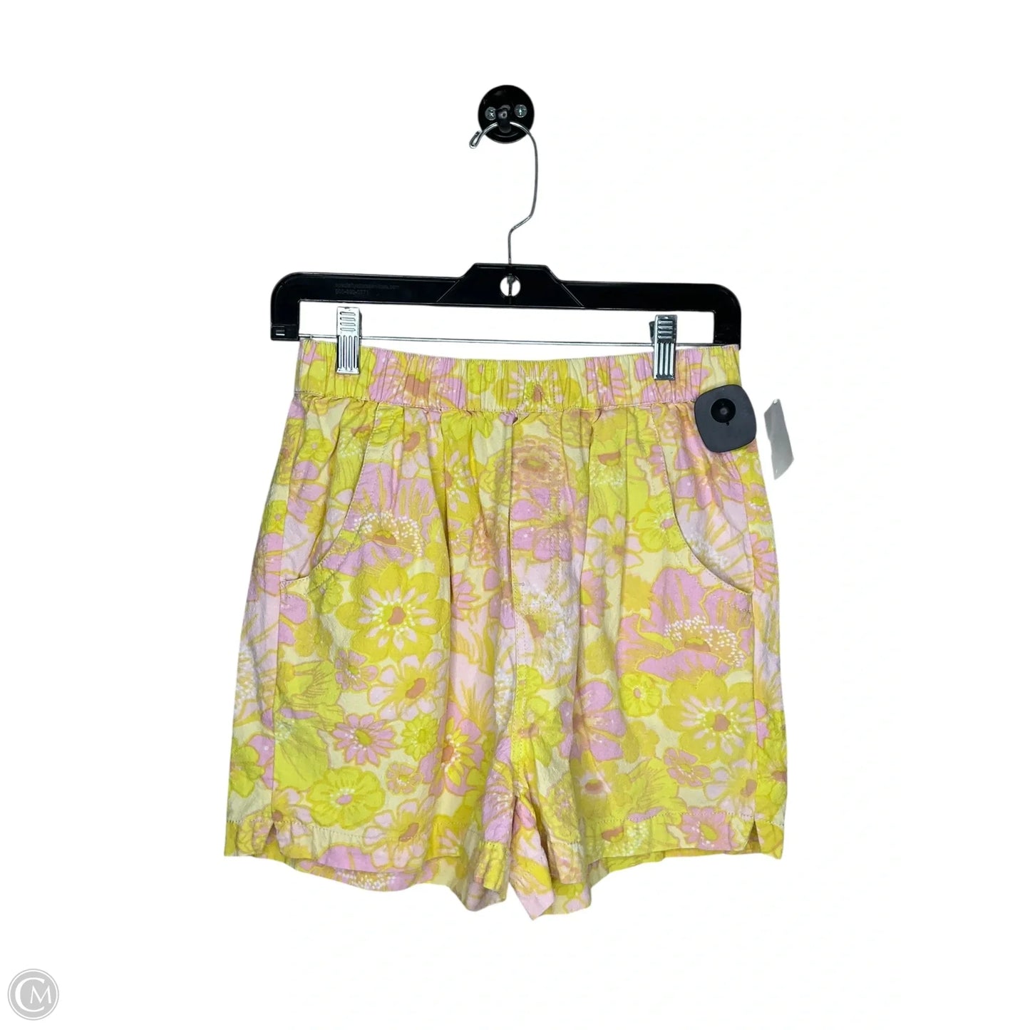 Shorts By Free People In Yellow, Size: Xs