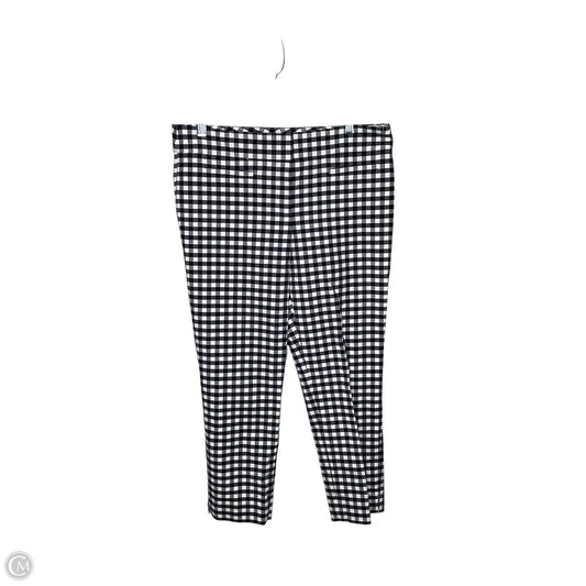 Pants Dress By Ann Taylor In Plaid Pattern, Size: 8