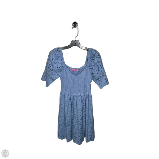 Dress Casual Midi By Betsey Johnson In Blue, Size: M