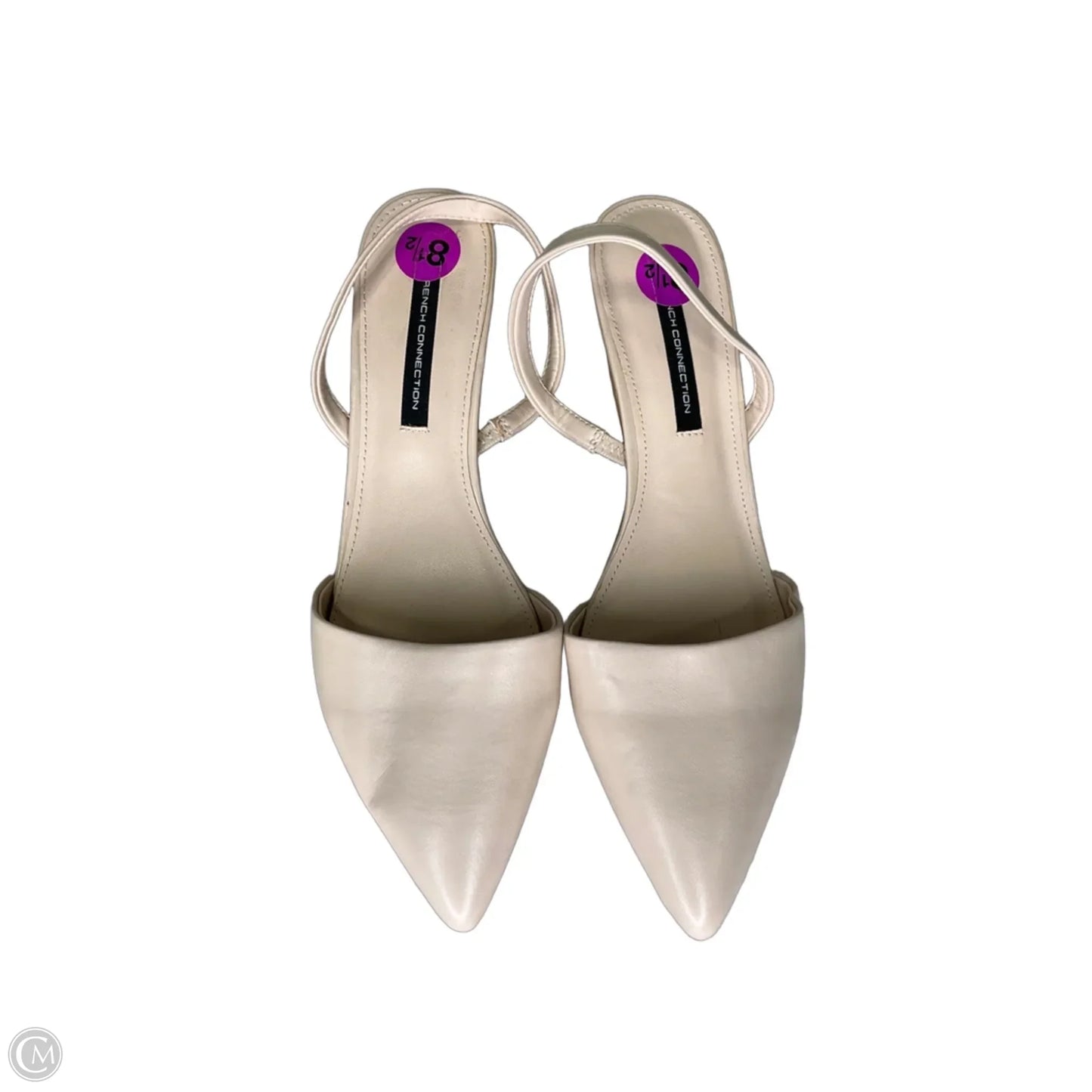 Shoes Heels Kitten By French Connection In Tan, Size: 8.5
