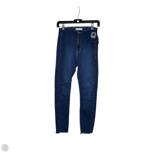 Jeans Skinny By We The Free In Blue, Size: 4