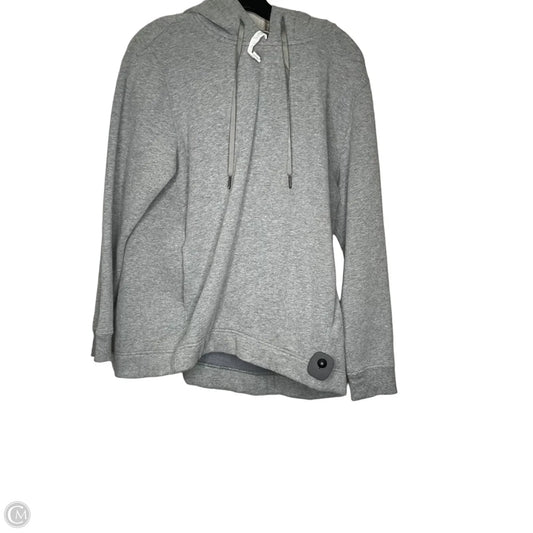 Athletic Jacket By Lululemon In Grey, Size: 10
