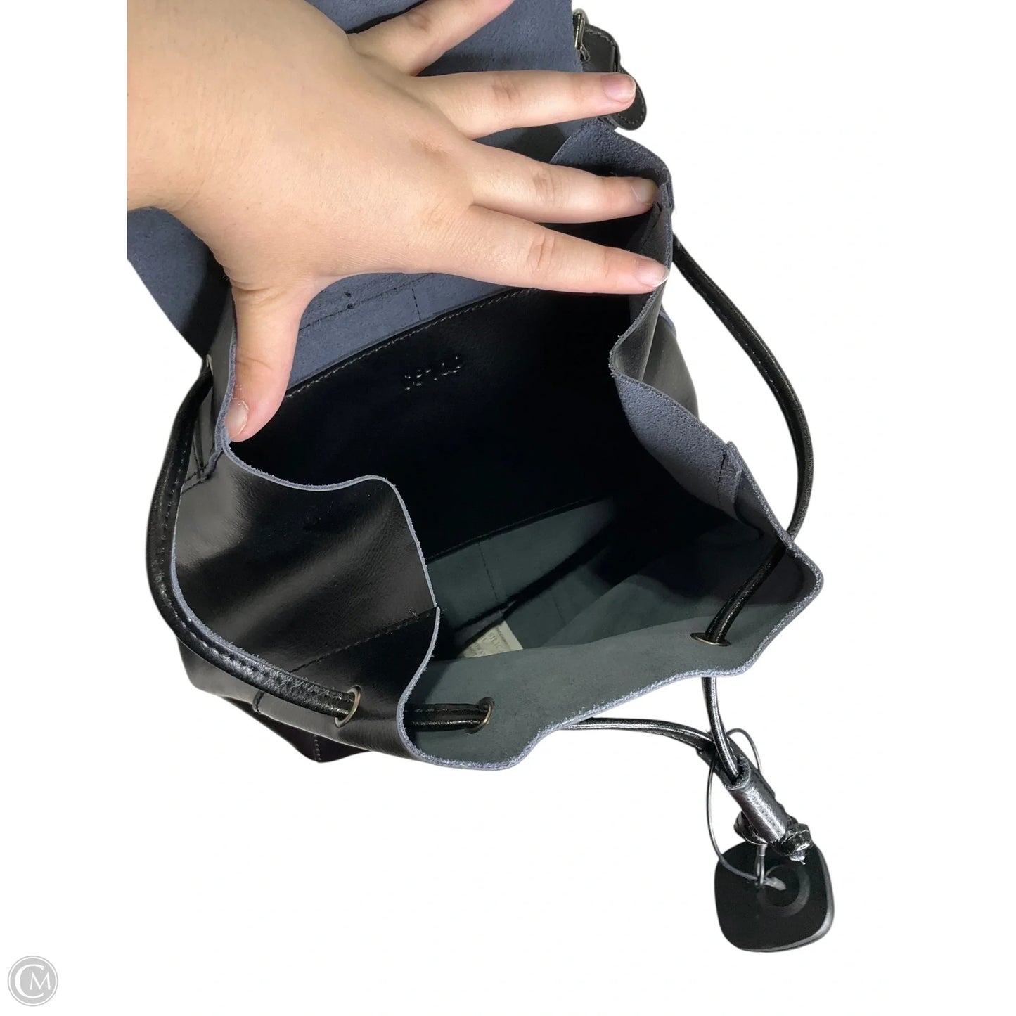 Handbag Leather By Cmb, Size: Medium