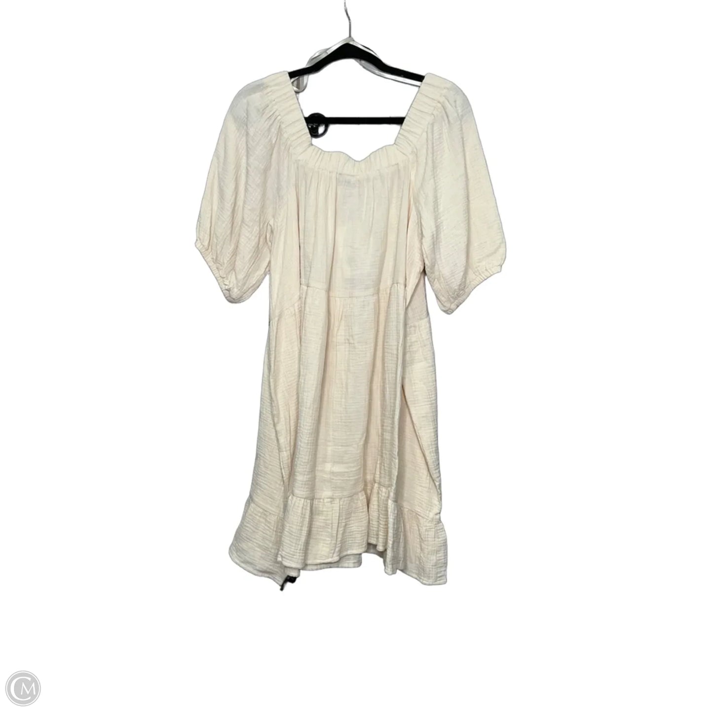 Dress Casual Midi By Wonderly In Cream, Size: Lp
