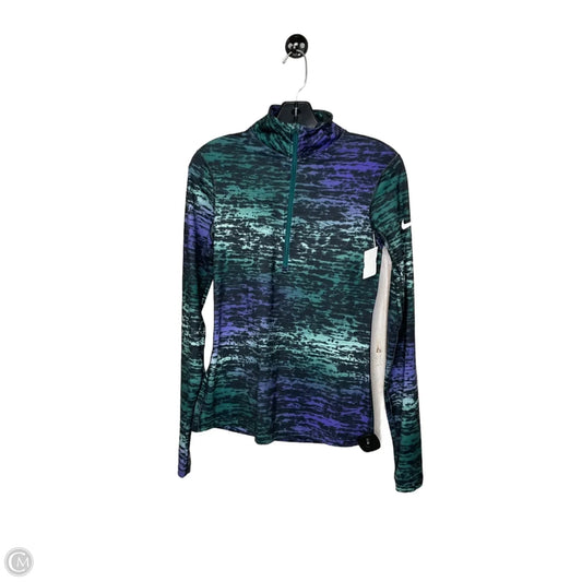 Athletic Jacket By Nike Apparel In Purple, Size: S