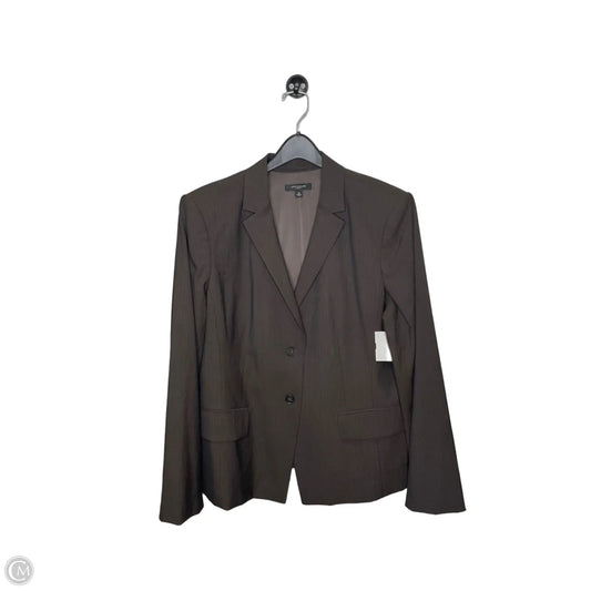 Blazer By Ann Taylor In Brown, Size: 18