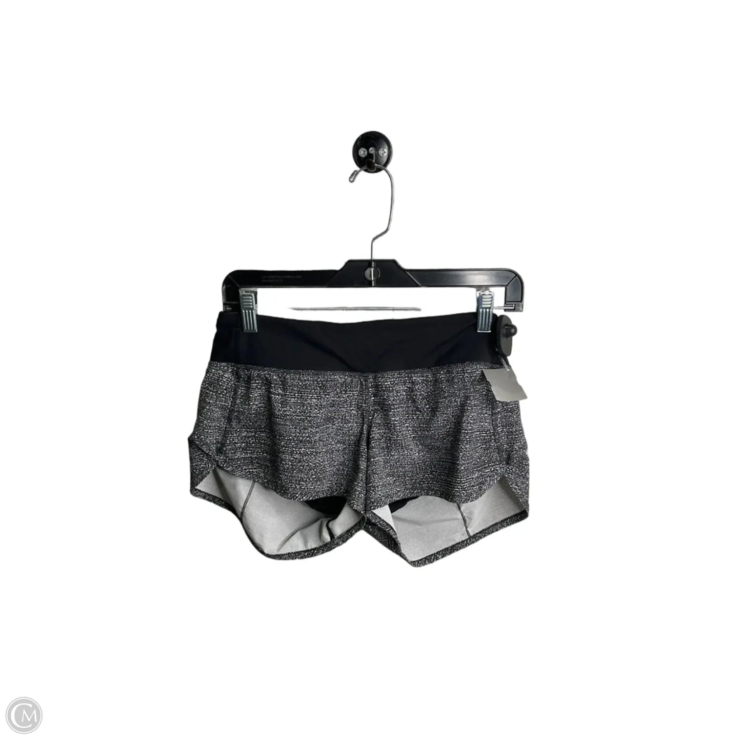 Athletic Shorts By Lululemon In Grey, Size: 6