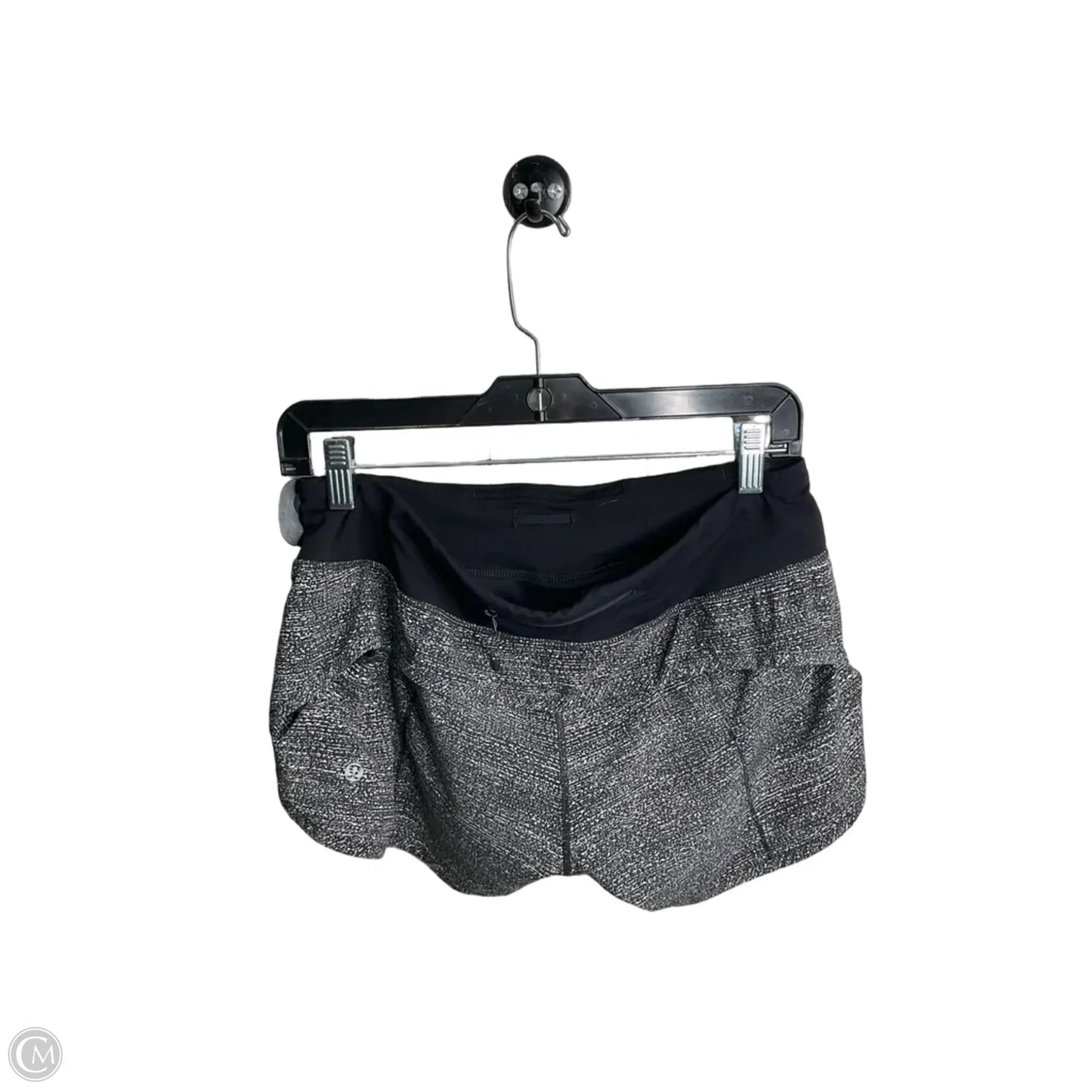 Athletic Shorts By Lululemon In Grey, Size: 6