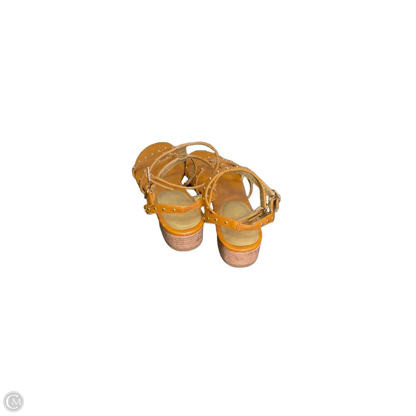 Sandals Flats By Rampage In Brown, Size: 7