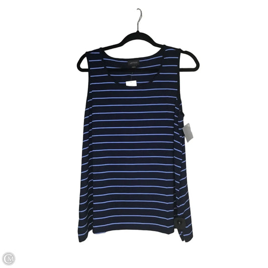 Top Sleeveless By J. Jill In Navy, Size: L