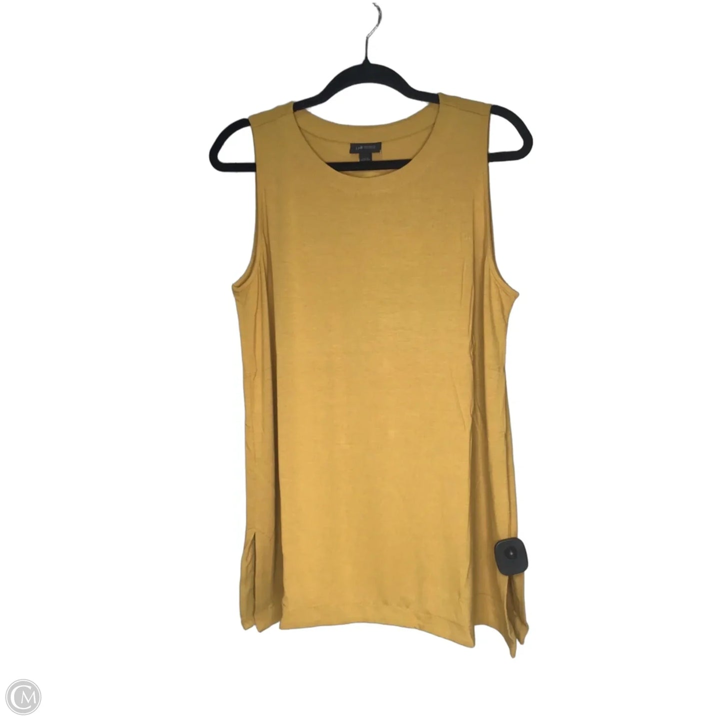 Top Sleeveless By J. Jill In Yellow, Size: L