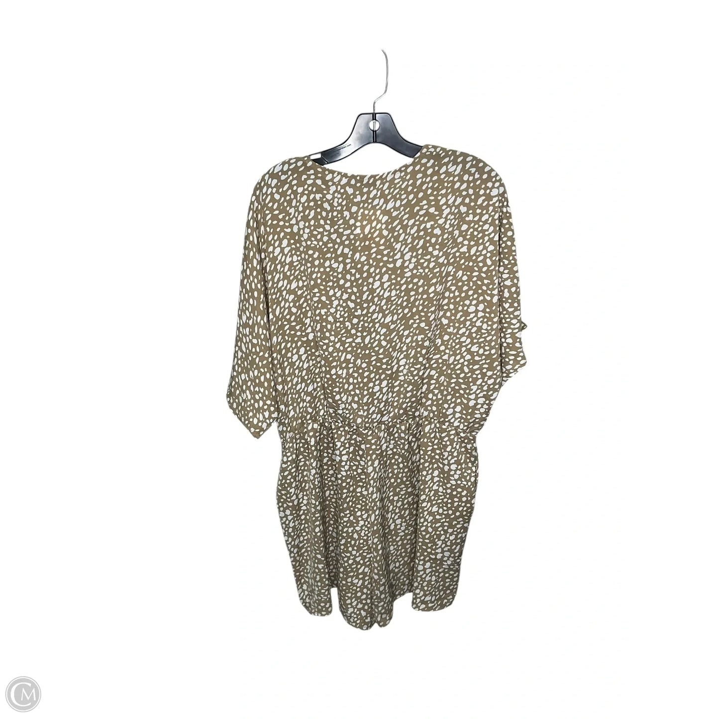 Romper By Clothes Mentor In Brown, Size: Xl