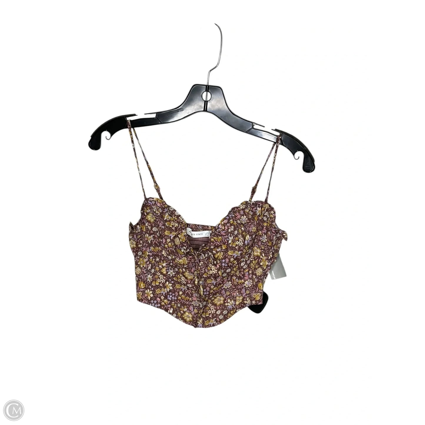 Top Sleeveless By Altard State In Floral Print, Size: Xs