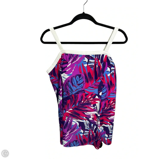 Swimsuit By Clothes Mentor In Purple, Size: 3x
