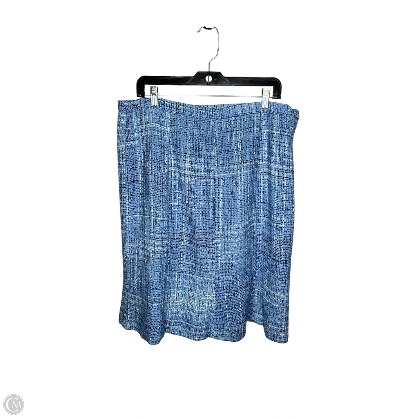 Skirt Midi By Kasper In Blue, Size: 16