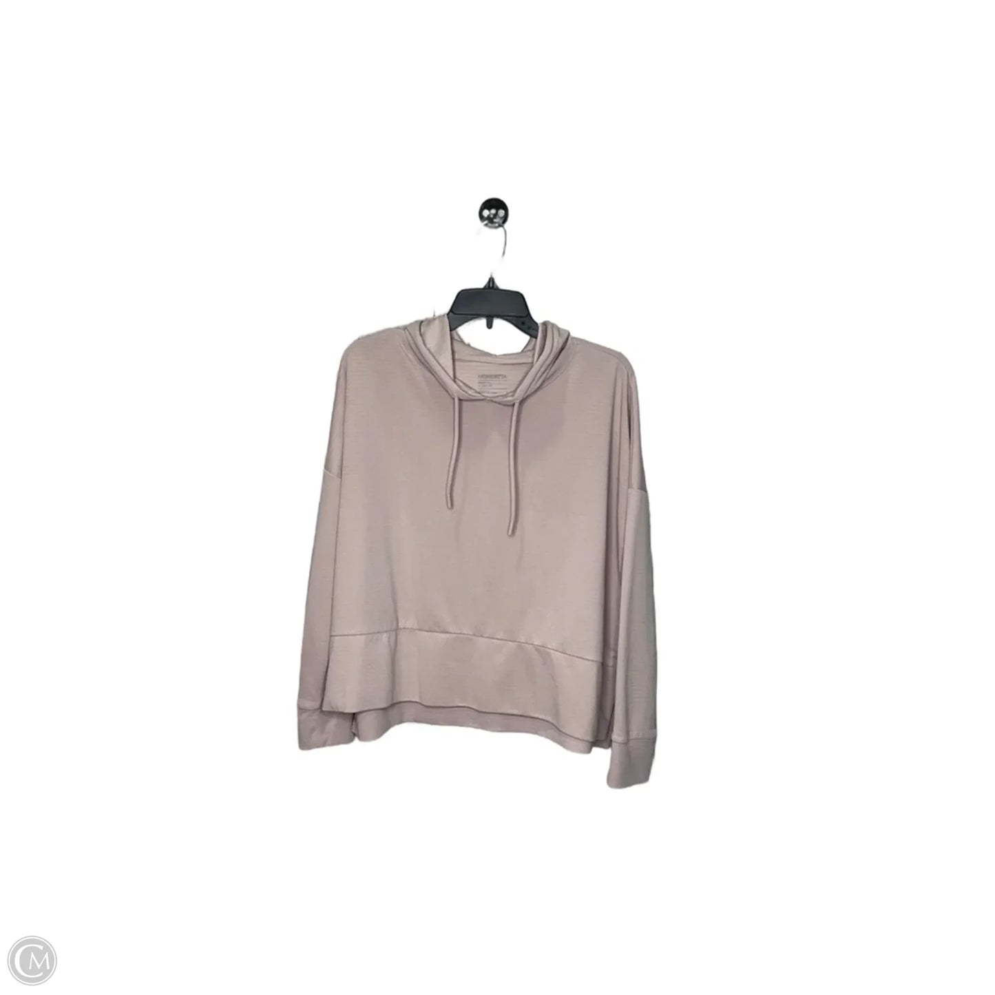 Athletic Top Long Sleeve Hoodie By Mondetta In Pink, Size: S