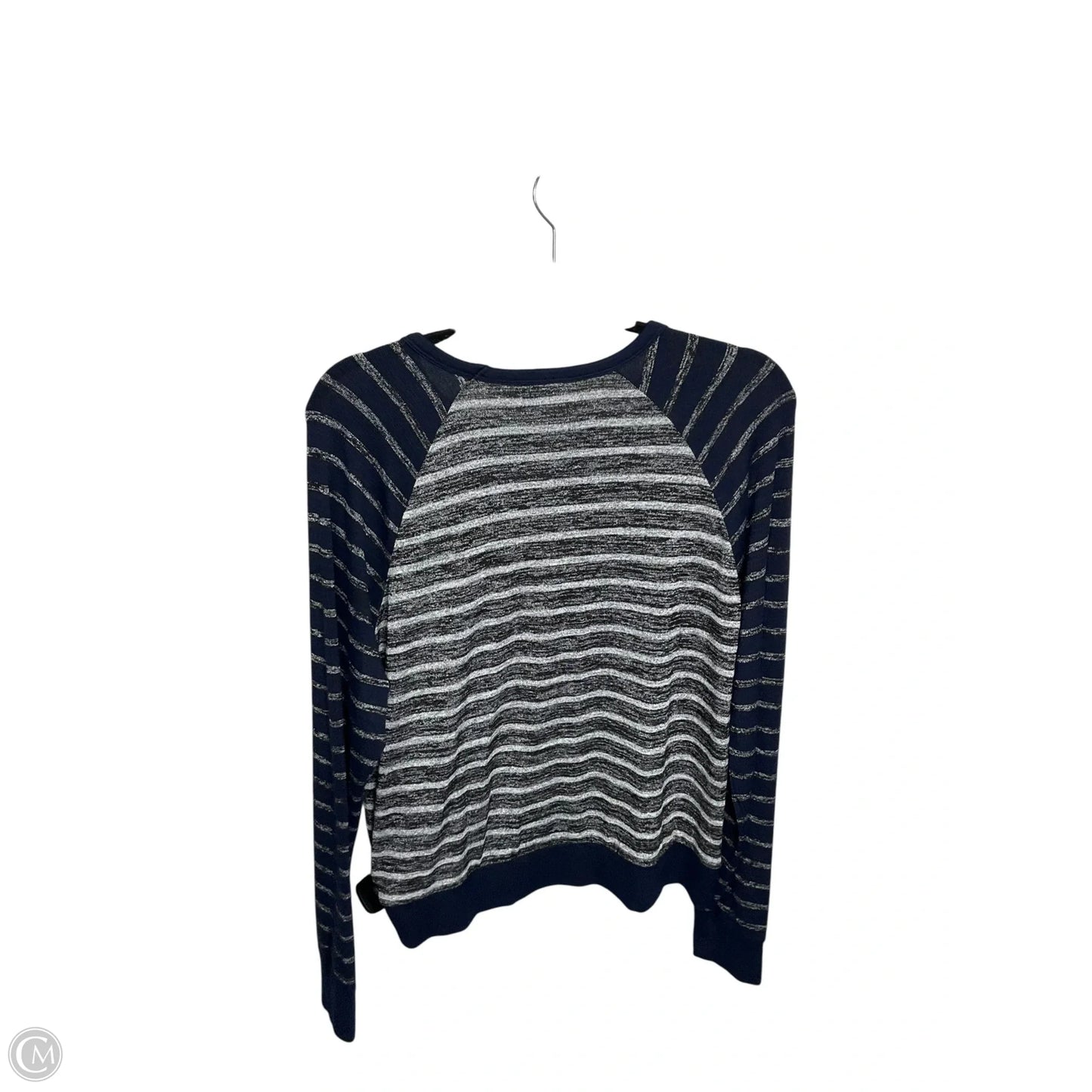 Top Long Sleeve By Time And Tru In Navy, Size: M