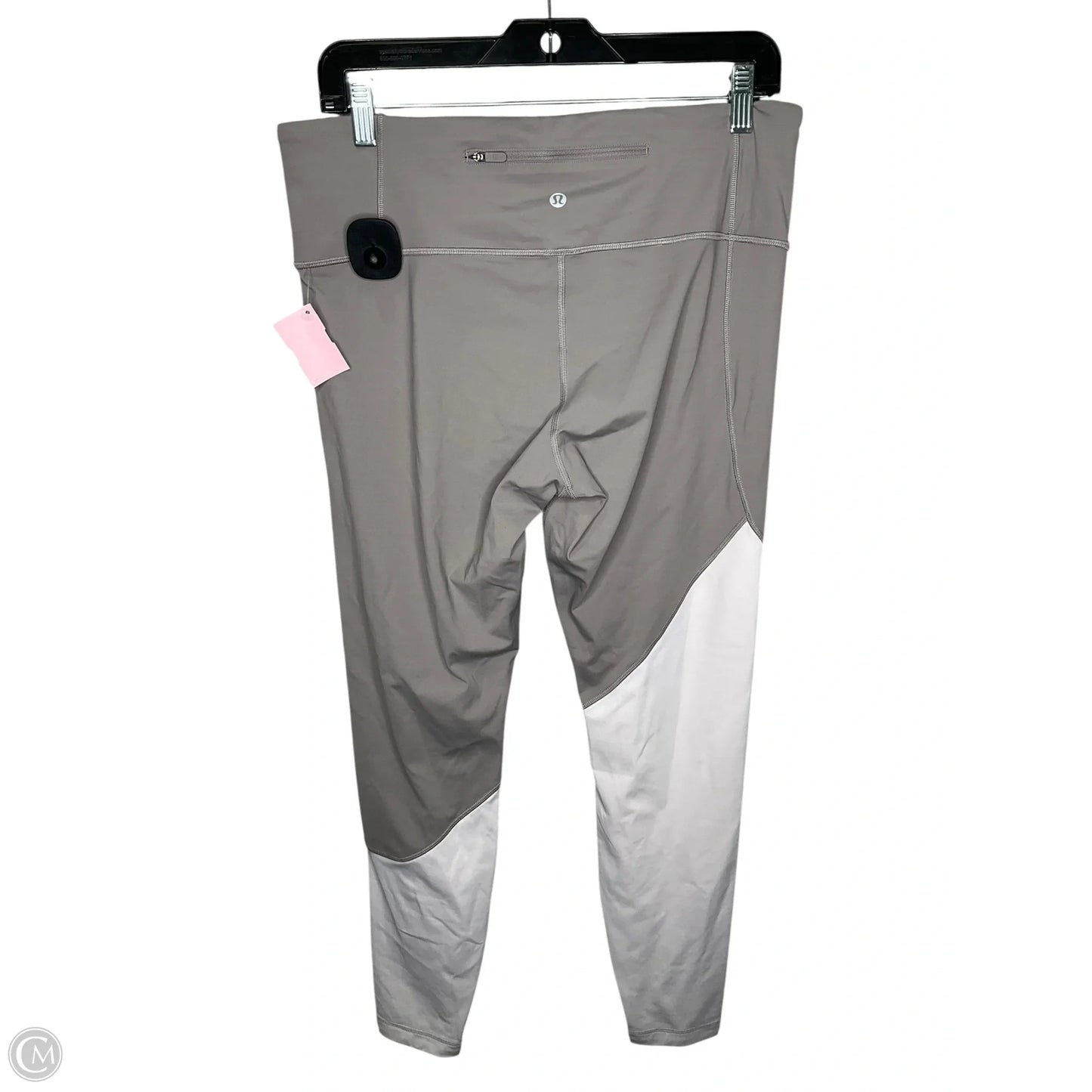 Athletic Leggings By Lululemon In Grey, Size: 12