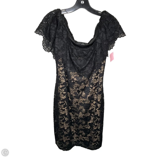 Dress Casual Midi By Scarlett In Black, Size: 1x