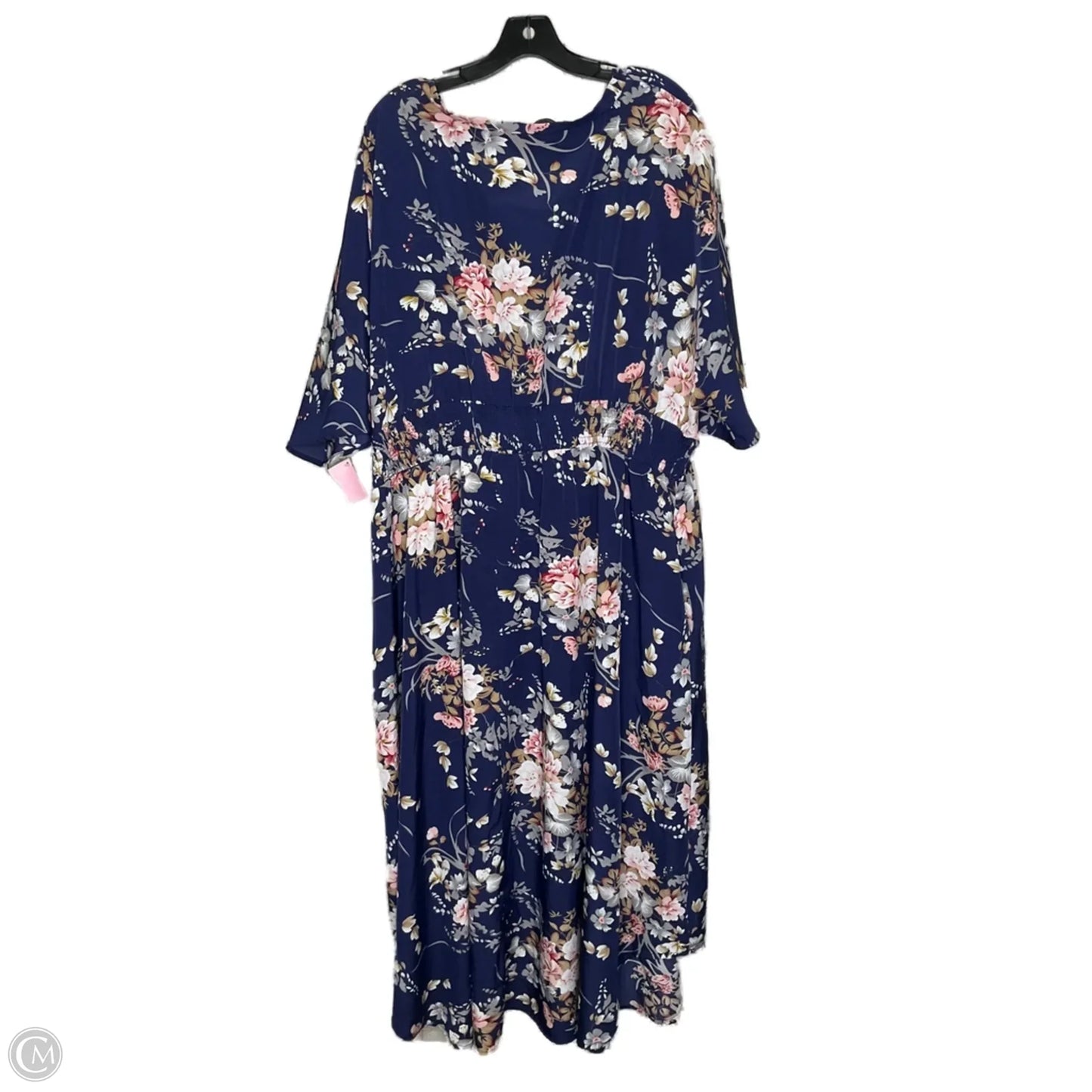Dress Casual Maxi By Clothes Mentor In Blue, Size: 4x