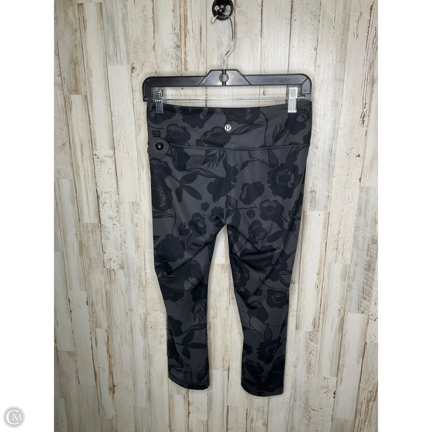 Athletic Capris By Lululemon In Black, Size: 6