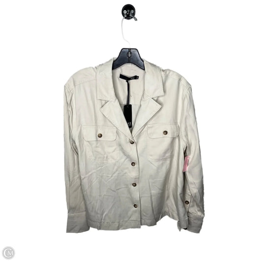 Jacket Other By Max Jeans In Cream, Size: M