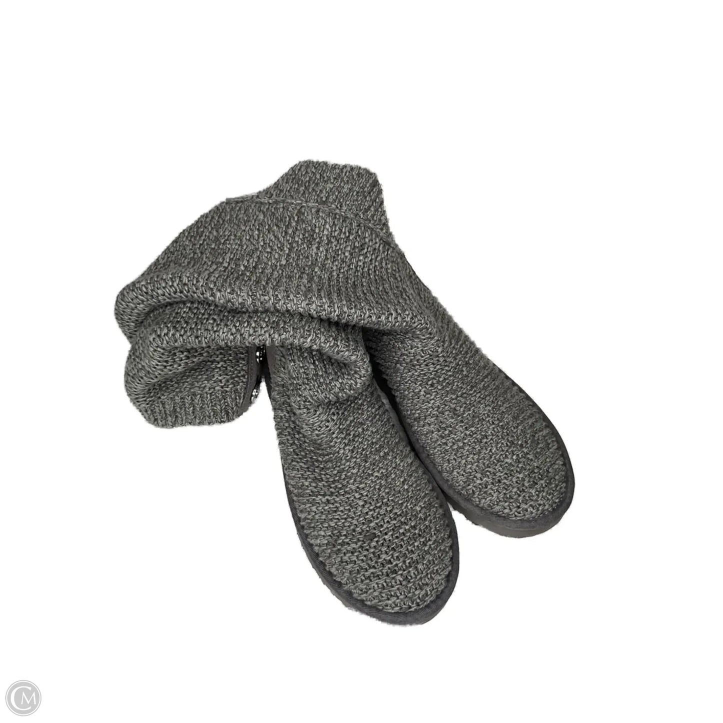 Boots Designer By Ugg In Grey, Size: 9