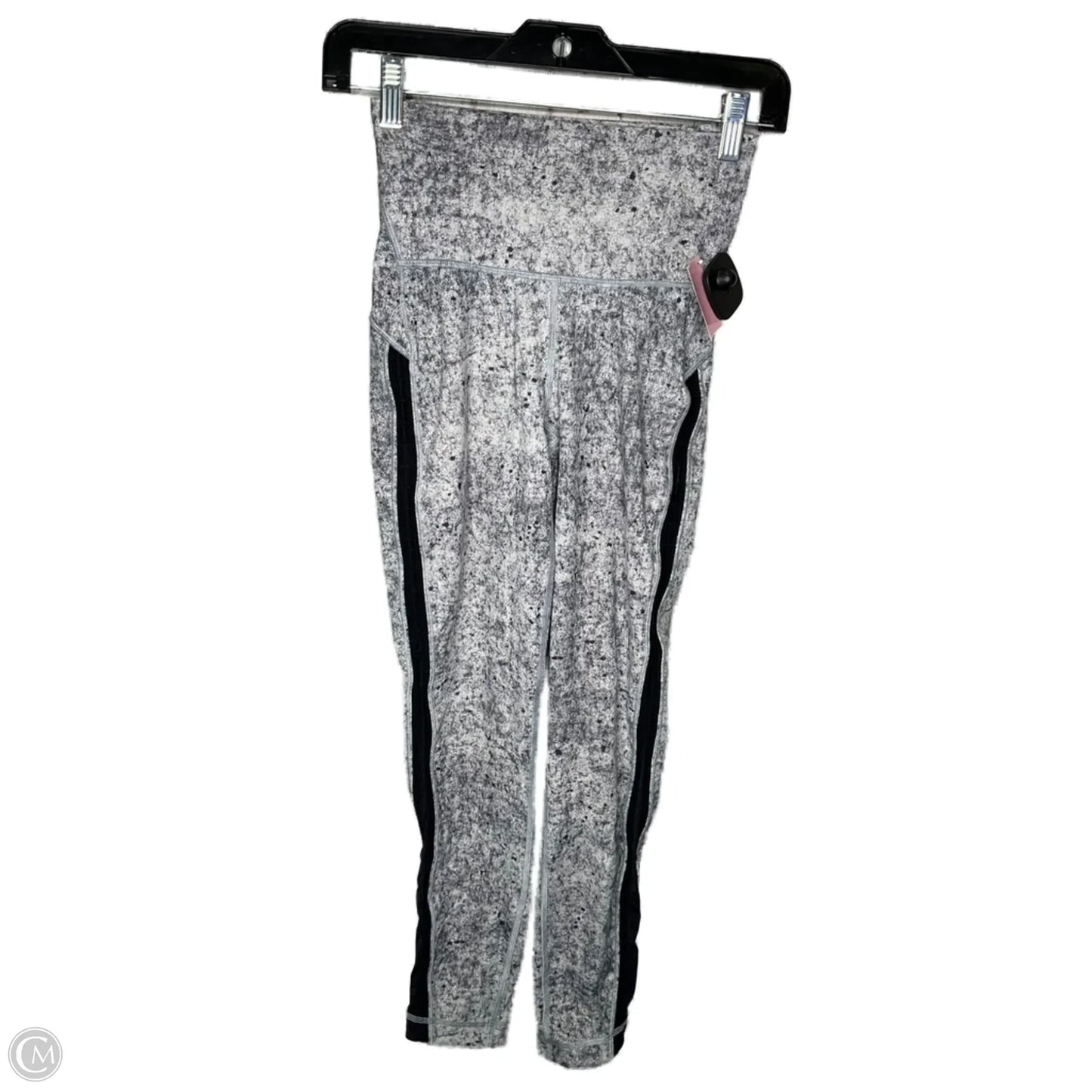 Athletic Leggings By Lululemon In Grey, Size: 4