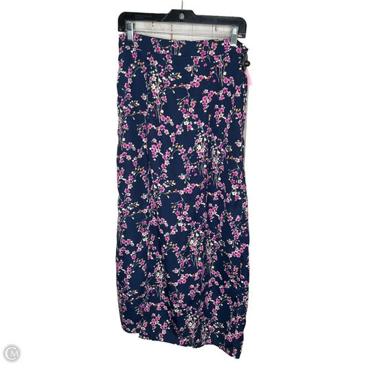Skirt Maxi By Clothes Mentor In Floral Print, Size: L
