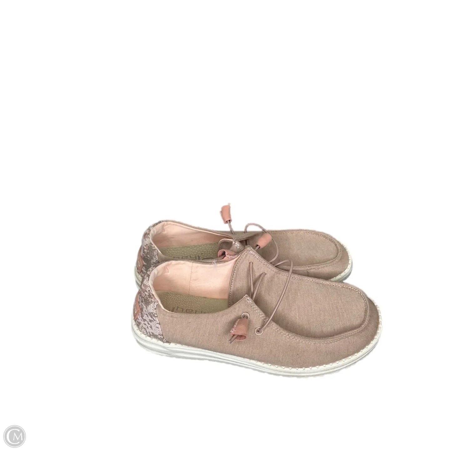 Shoes Sneakers By Hey Dude In Pink, Size: 8