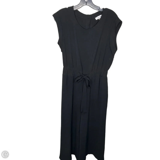 Jumpsuit By Calvin Klein In Black, Size: 10