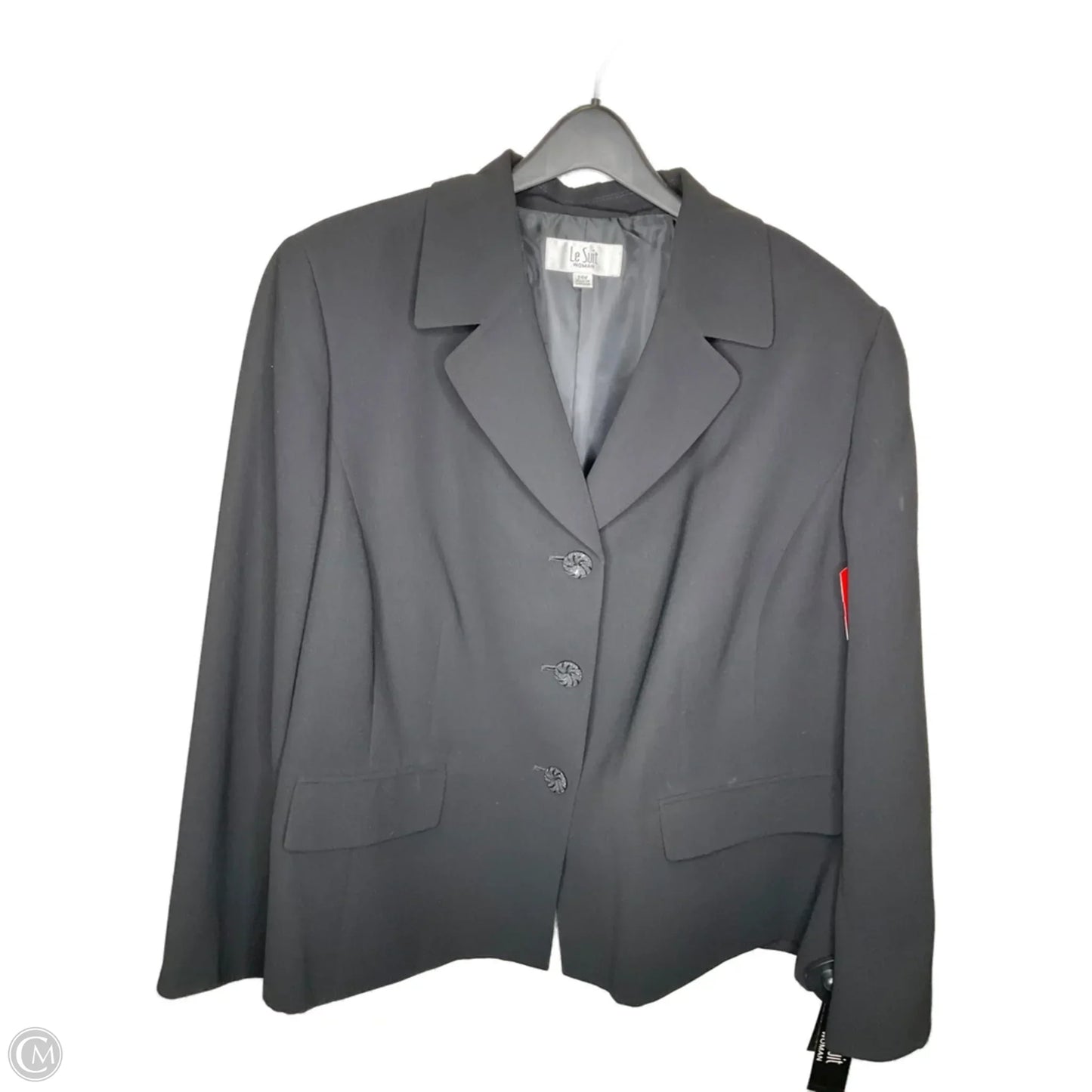 Blazer By Le Suit In Black, Size: 24