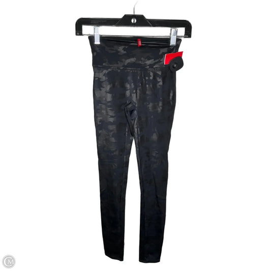 Athletic Leggings By Spanx In Black, Size: Xs