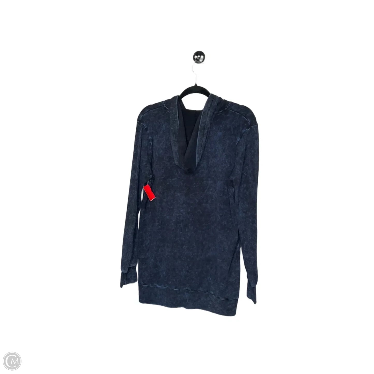 Top Long Sleeve By Zenana In Blue, Size: S