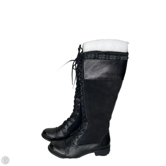 Boots Knee Flats By Giani Bernini In Black, Size: 7.5