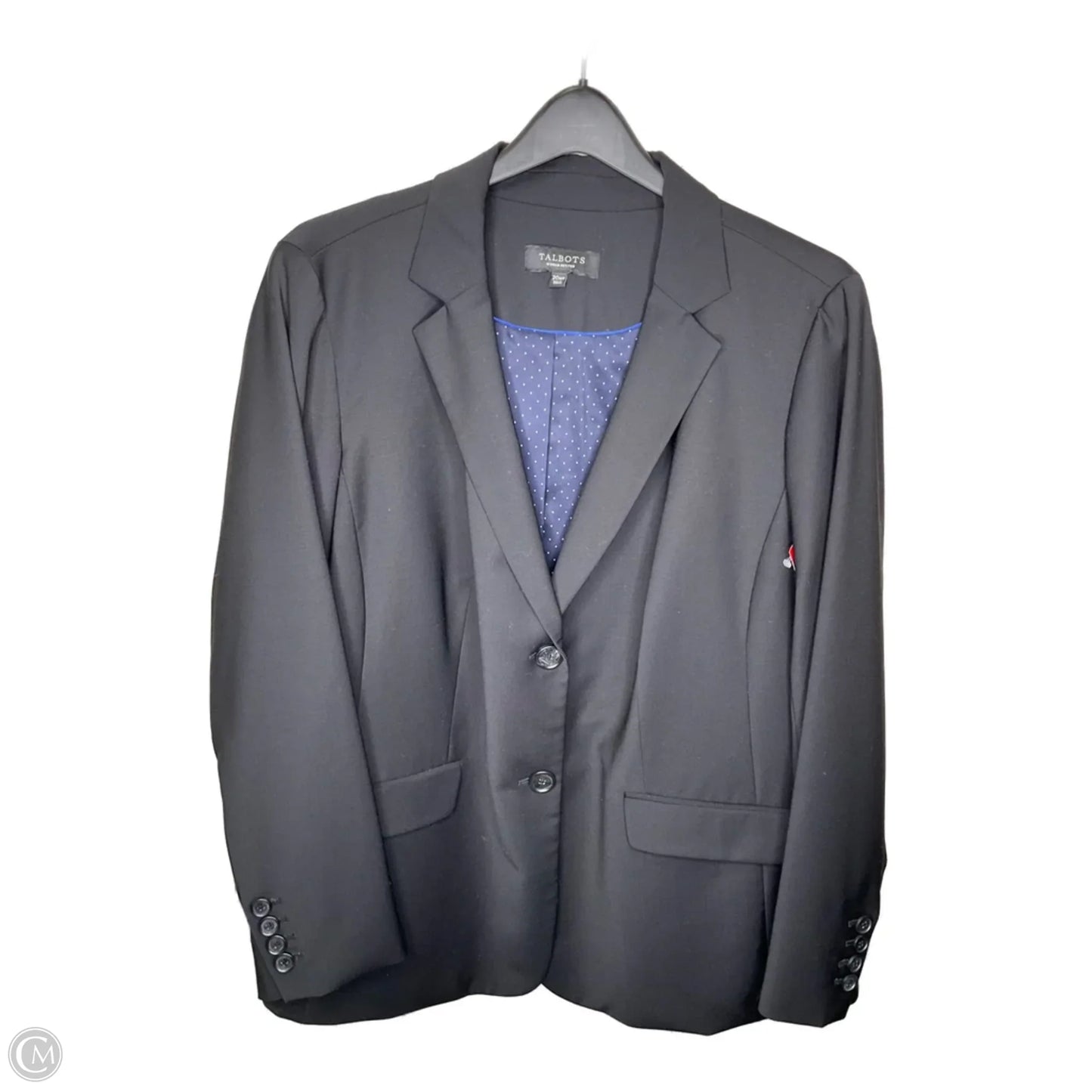 Blazer By Talbots In Black, Size: 22