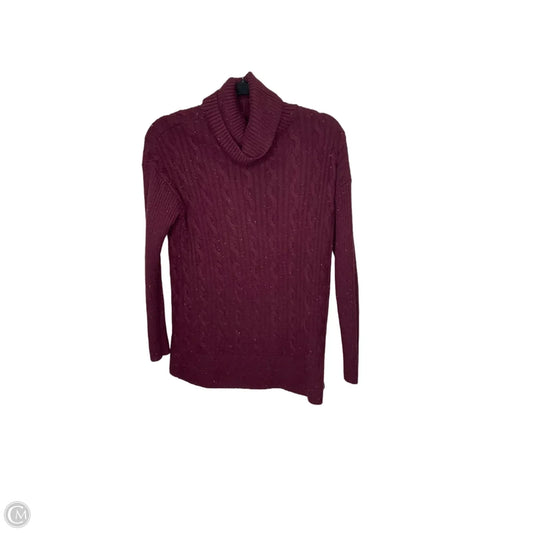 Sweater By Talbots In Maroon, Size: S