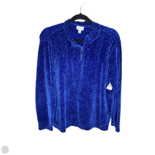 Sweater By Kim Rogers In Blue, Size: Xl