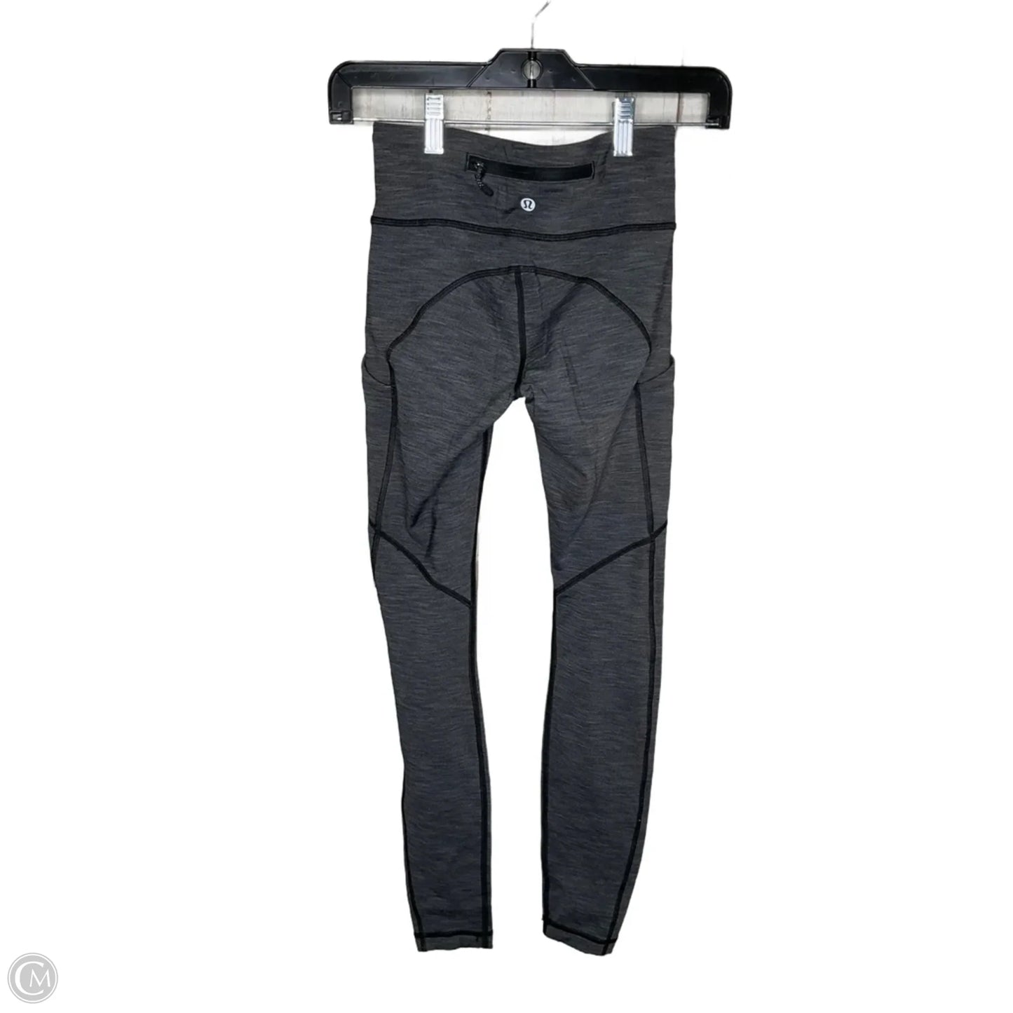 Athletic Leggings By Lululemon In Grey, Size: 2