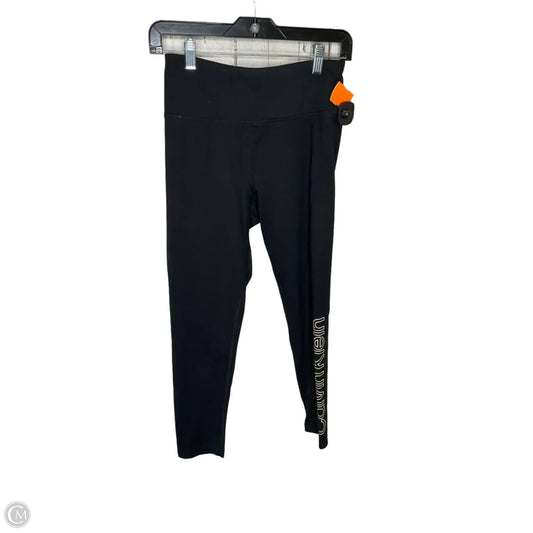 Athletic Leggings By Calvin Klein In Black, Size: M