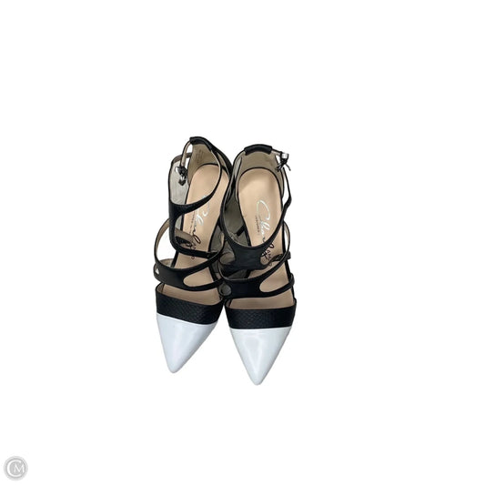 Shoes Heels Stiletto By Cmb In Black & White, Size: 7
