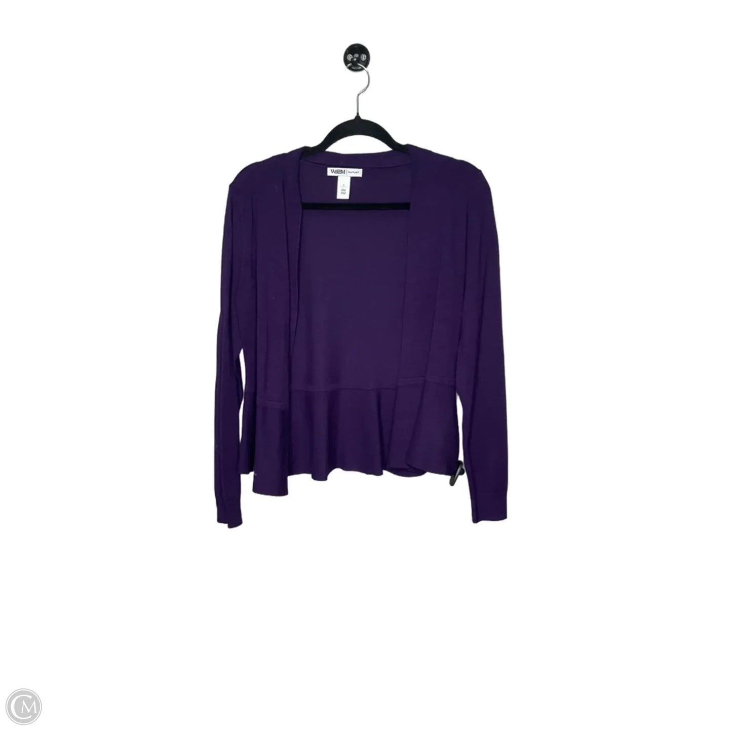 Cardigan By White House Black Market In Purple, Size: S