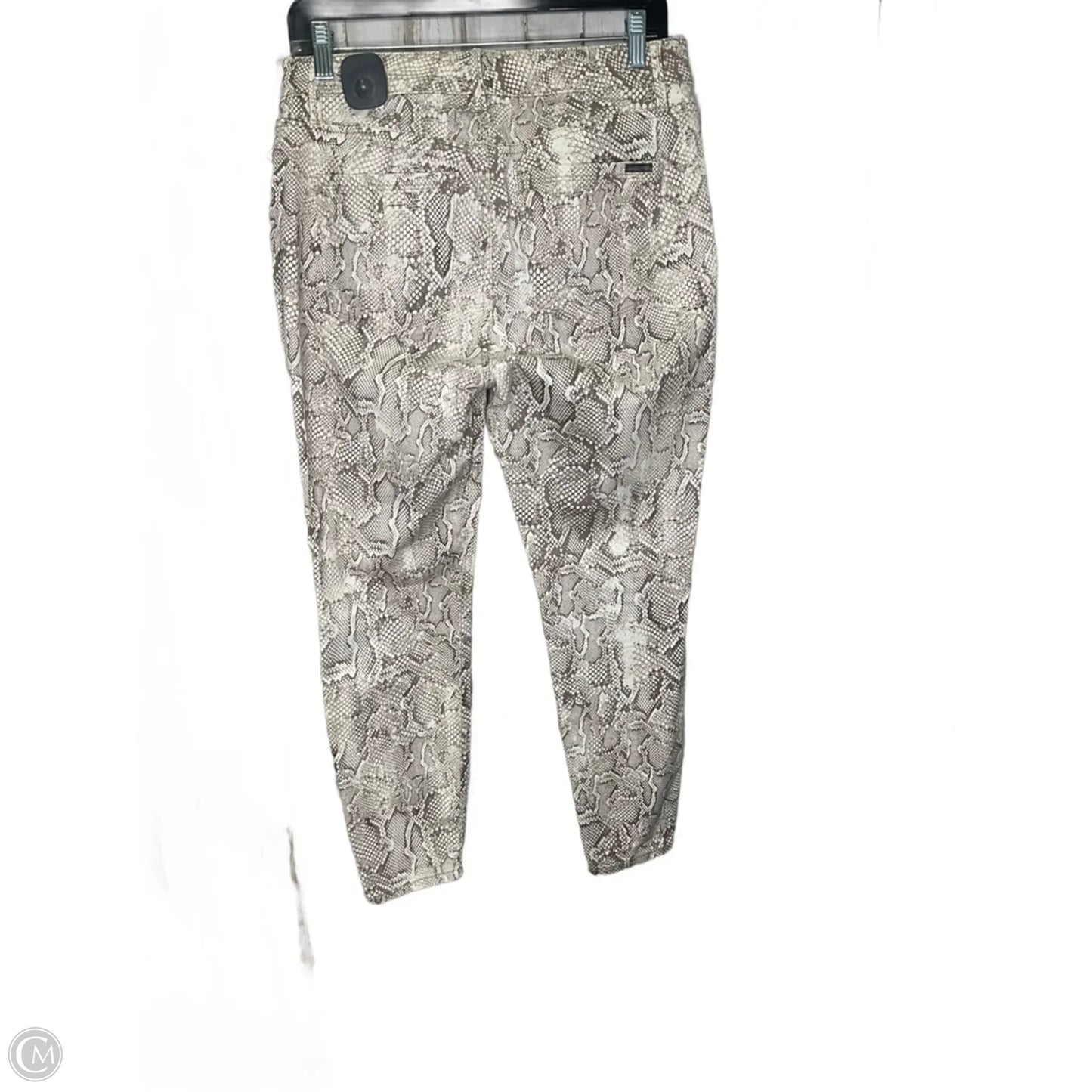 Jeans Skinny By White House Black Market In Snakeskin Print, Size: 4p