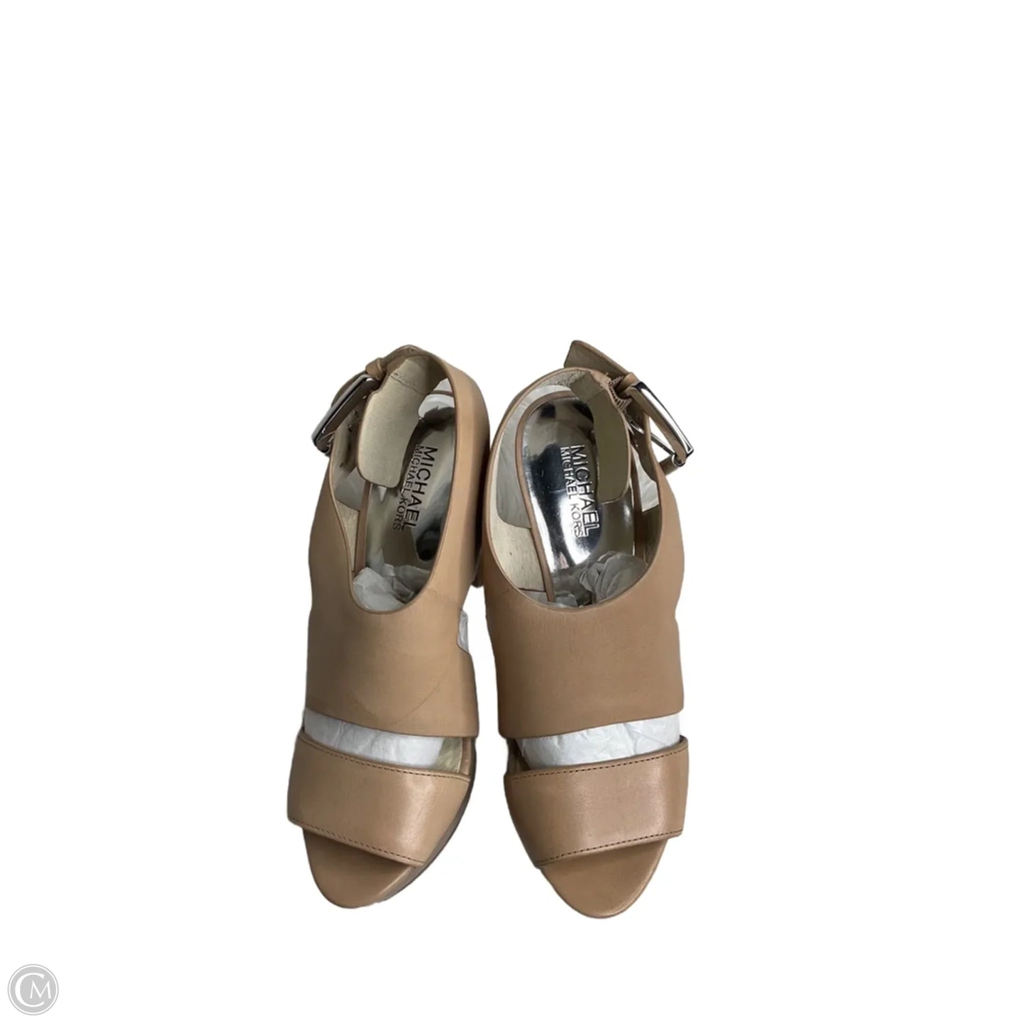 Shoes Designer By Michael Kors In Brown, Size: 7