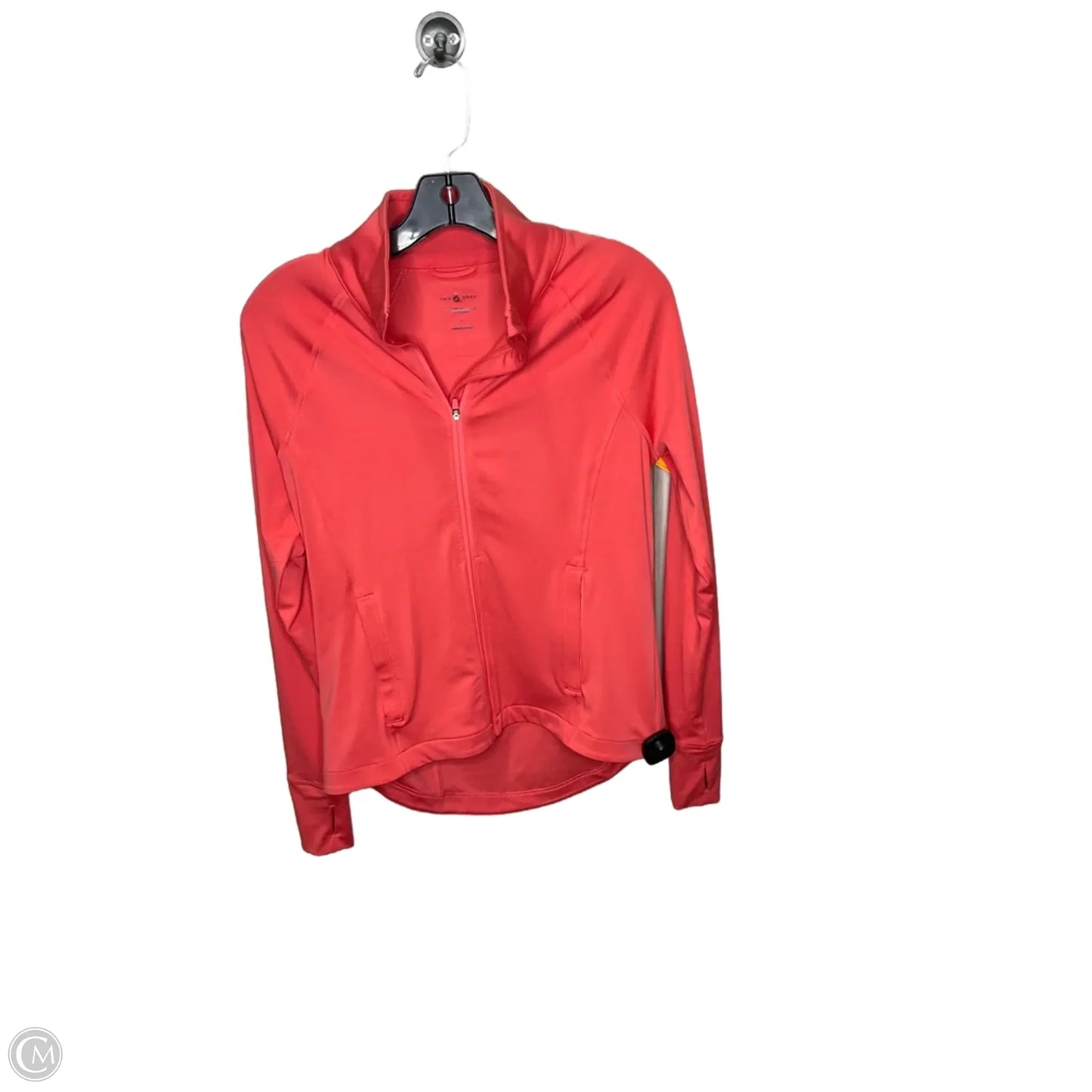 Athletic Jacket By Lou And Grey In Pink, Size: S