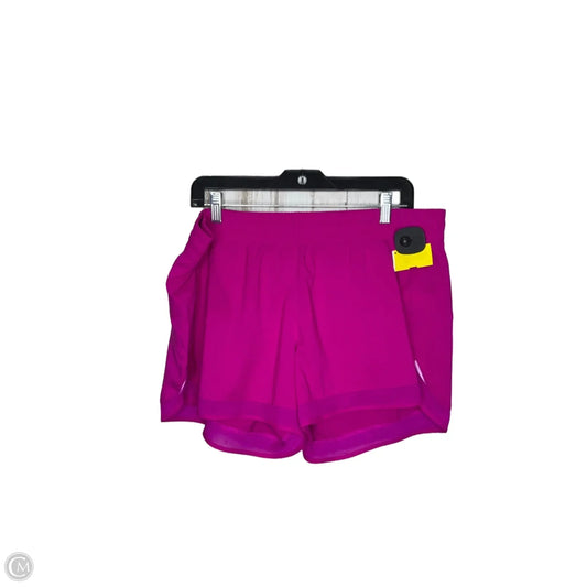 Athletic Shorts By Athleta In Purple, Size: Xl
