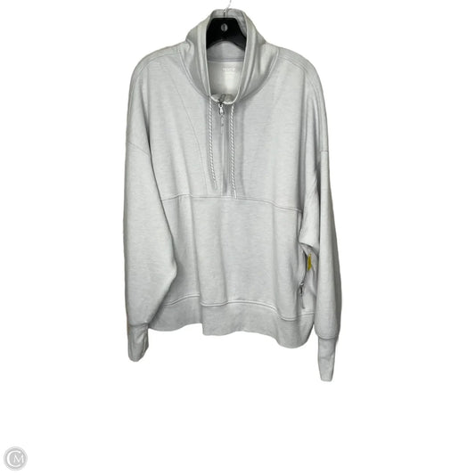 Athletic Jacket By Old Navy In Grey, Size: 4x