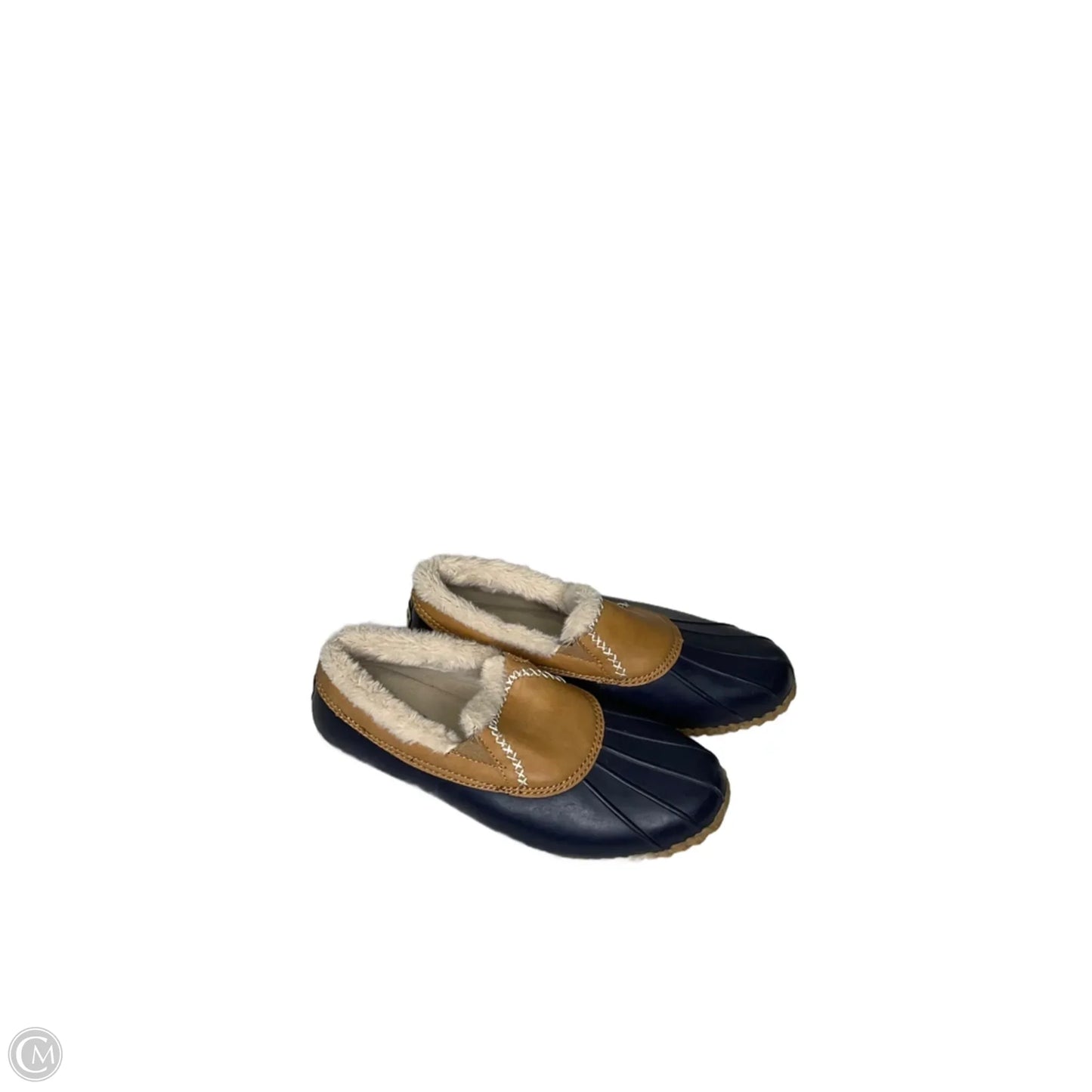 Shoes Flats By Jbu By Jambu In Blue & Brown, Size: 9.5