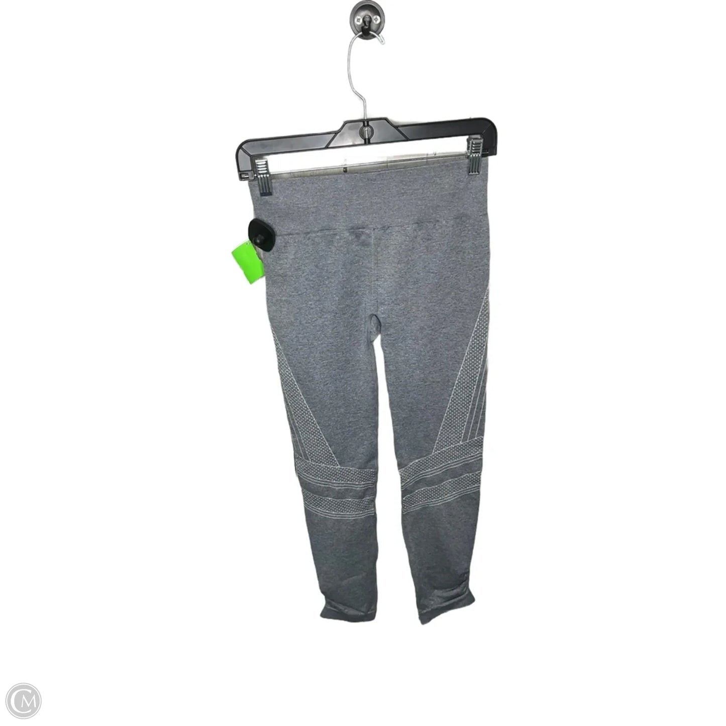 Athletic Leggings By Everlast In Grey, Size: M