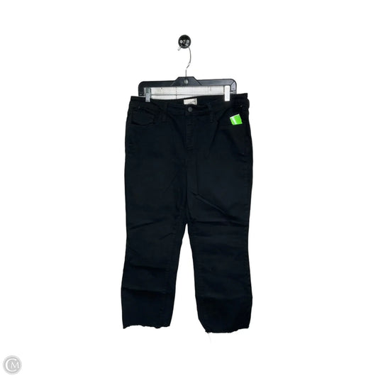 Jeans Straight By Universal Thread In Black, Size: 14